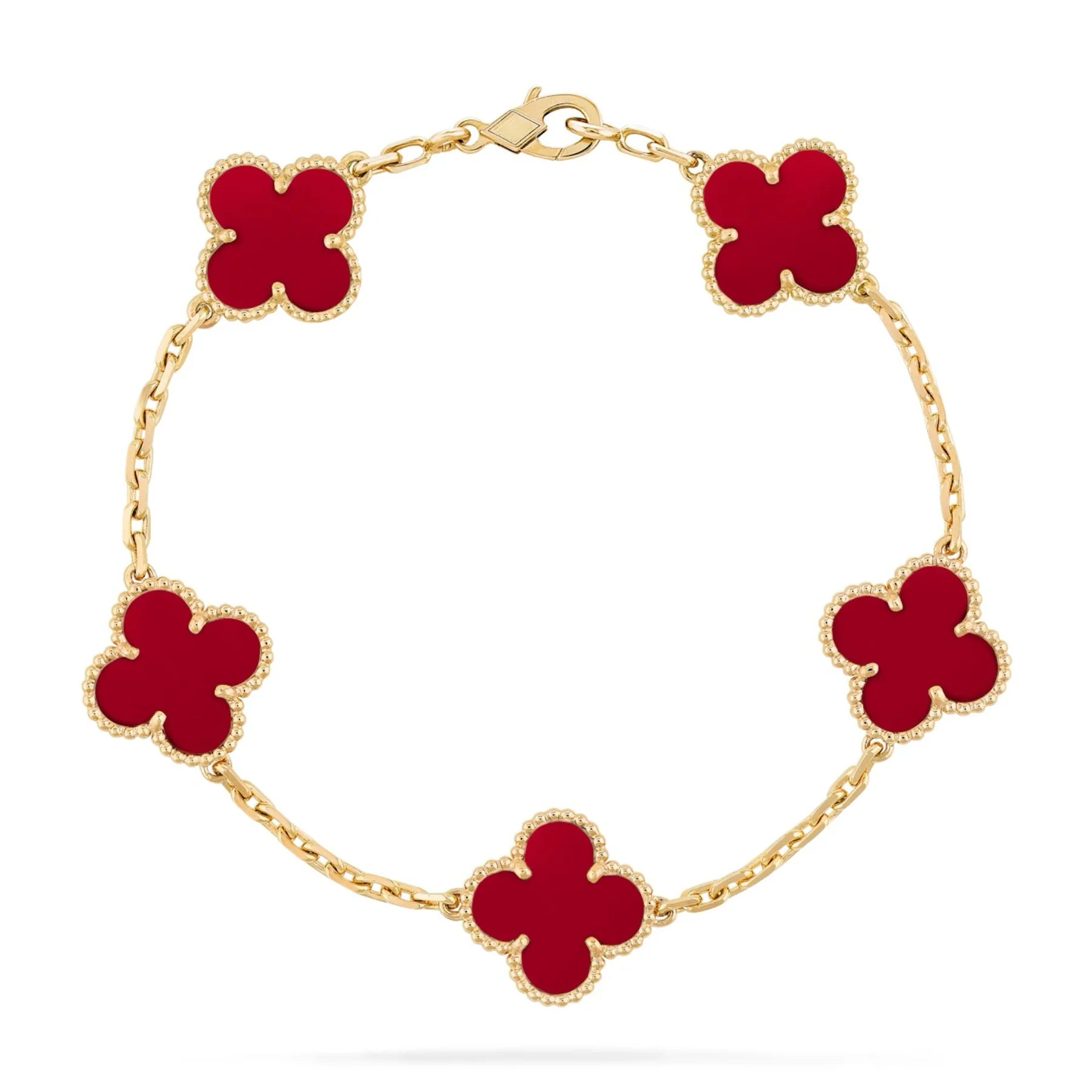 Pulsera de Lujo Trébol 🖤 - Elegancia y Suerte