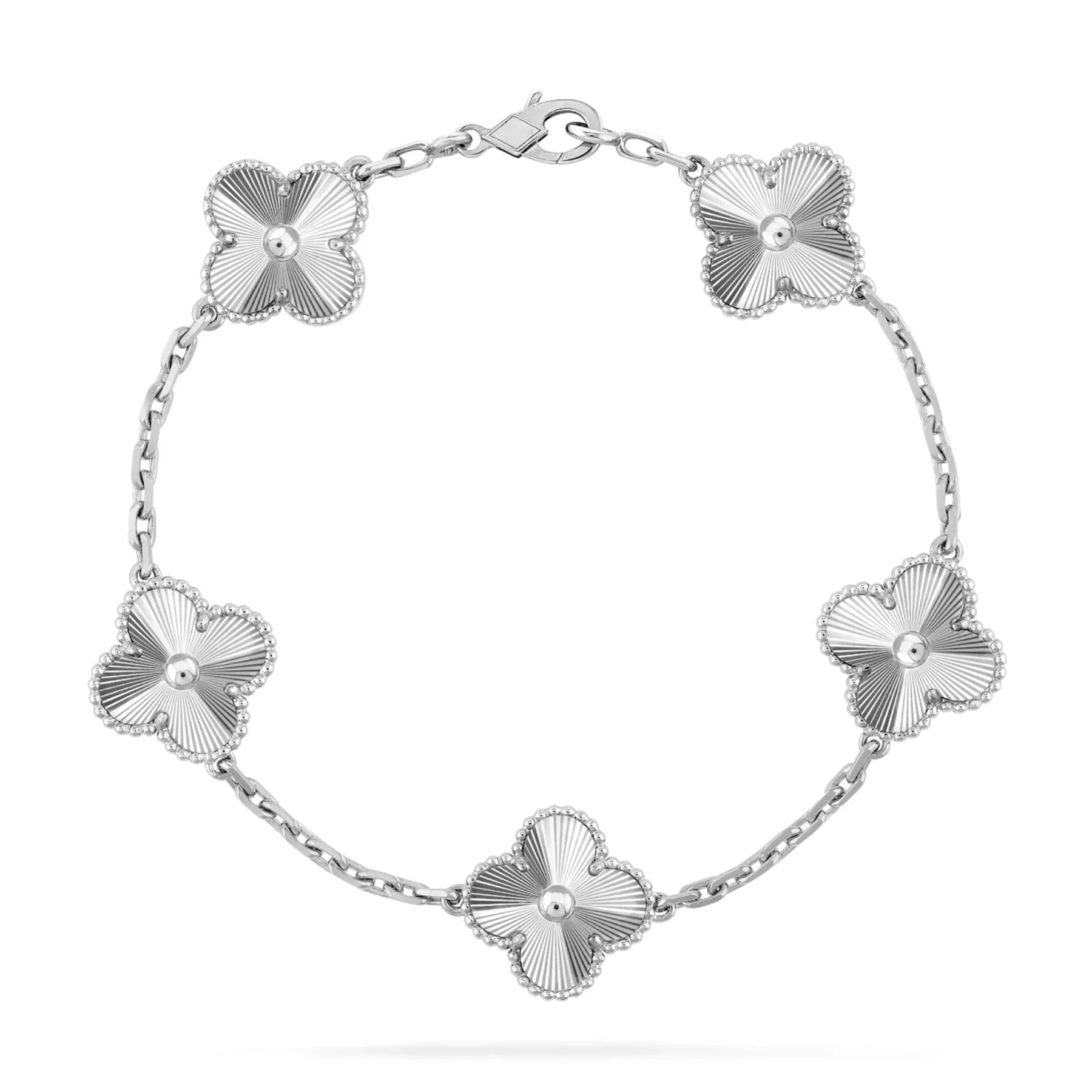Pulsera de Lujo Trébol 🖤 - Elegancia y Suerte