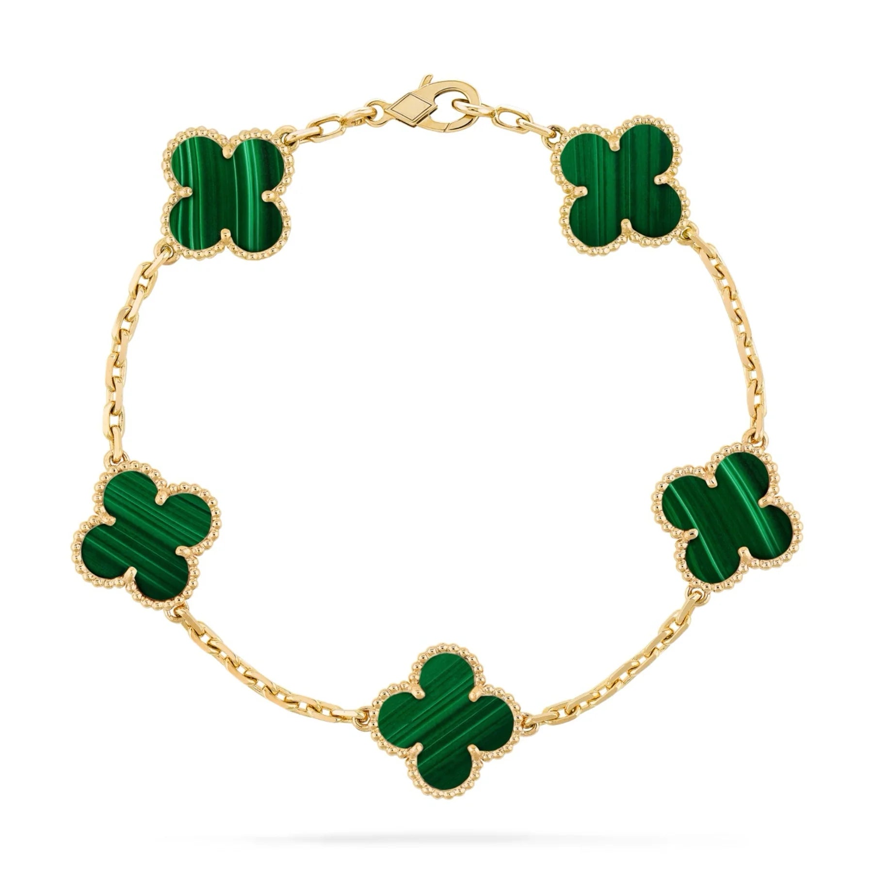 Pulsera de Lujo Trébol 🖤 - Elegancia y Suerte