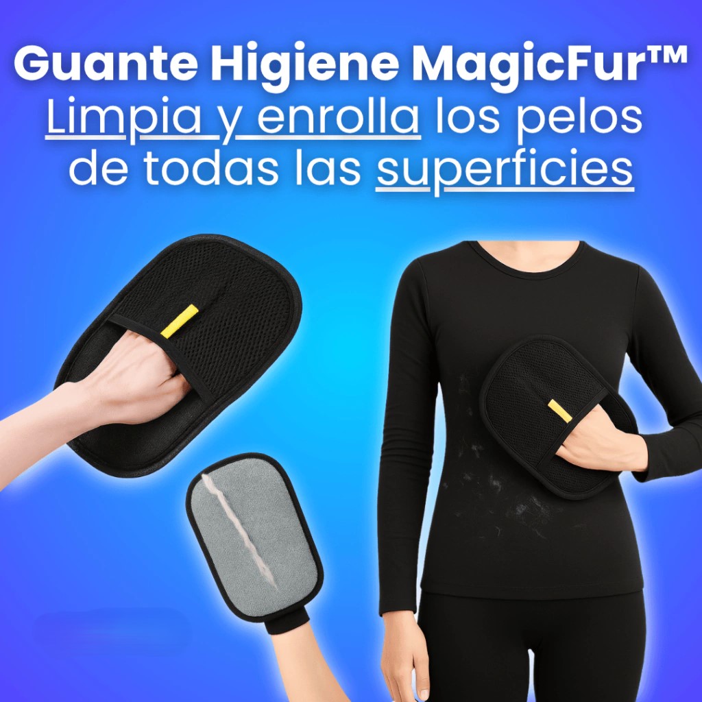 Guante MagicFur™️ | Quita Pelos Multiuso 2 en 1 Para Mascotas