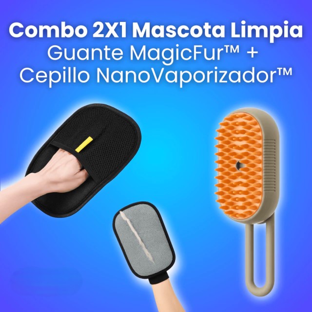 2X1 (OFERTA LIMITADA) Guante MagicFur™️ + NanoVaporizador™️