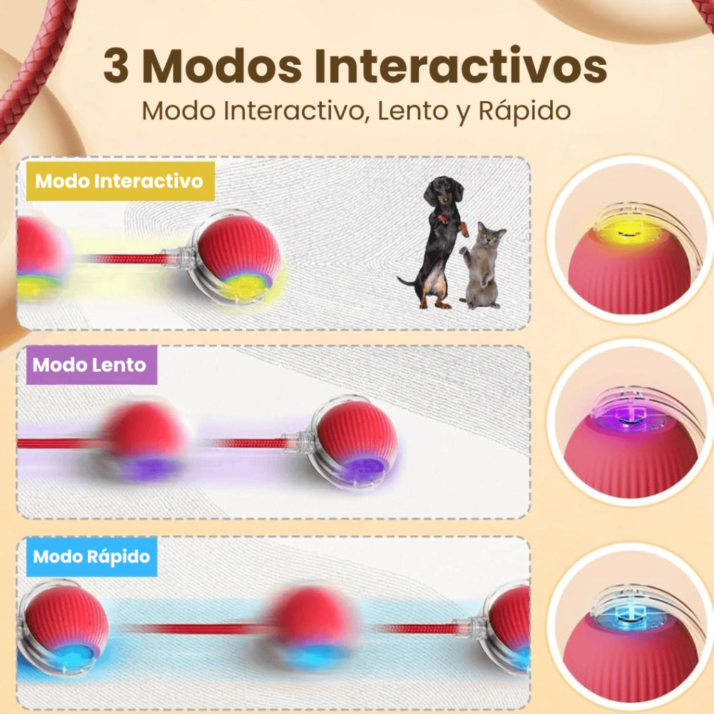 Pelota Interactiva para Mascotas: Diversión y Estimulación Todo el Día